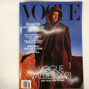 VOGUE Values 2021 New Year, New World Magazine